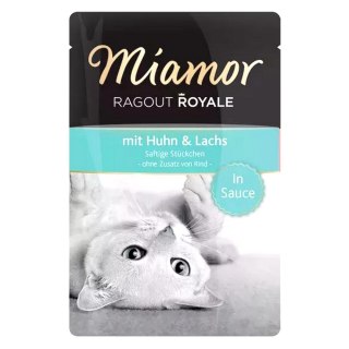 MIAMOR sasz. w sosie 100g rag-roy kura/łosoś (74069)