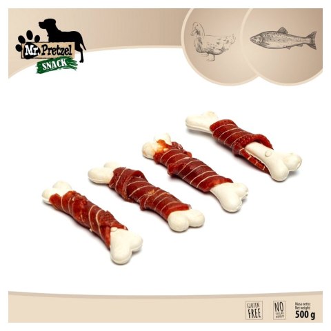 MR. PRETZEL Kostki z kaczka i dorszem 500g (MP-4065)