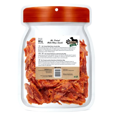 MR. PRETZEL Male filety z kaczki 80g (MP-4715)