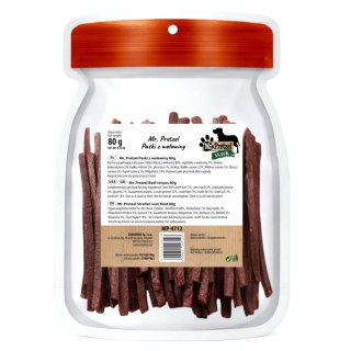 MR. PRETZEL Paski z wolowiny 80g (MP-4712)