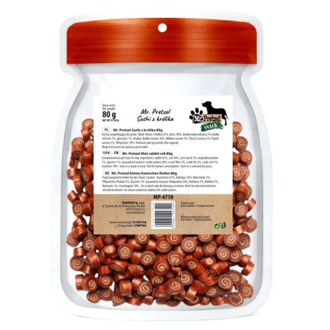 MR. PRETZEL Sushi z królika 80g (MP-4710)