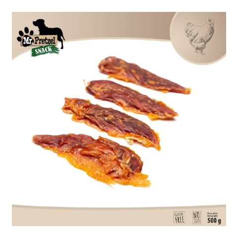MR. PRETZEL Suszone filety z kurczaka 500g (MP-4000)