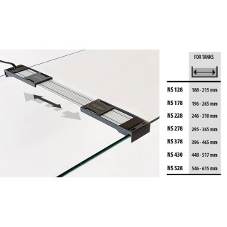 NEWA oświetlenie LED slim plant 128, 140-215mm (00.104.021)