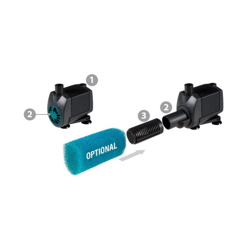 NEWA pompa do akwarium Jet 400, 120-400 l/h, 7W (00.34.060)
