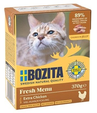 Bozita z Kurczakiem kawałki w galaretce kartonik 370g