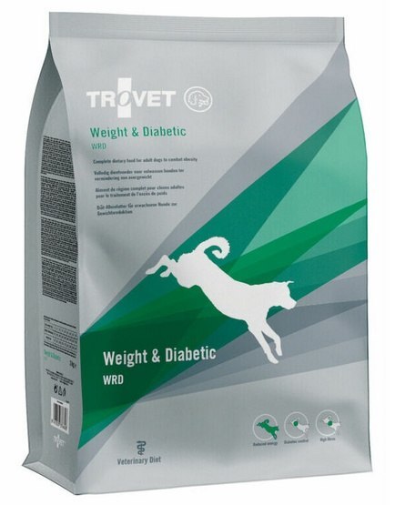 Trovet WRD Weight & Diabetic dla psa 12,5kg