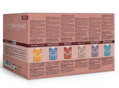 Catz Finefood Classic Finest Selection I saszetki multipack 12x85g
