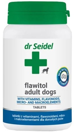 Dr Seidel Flawitol dla psów dorosłych 60 tabl.