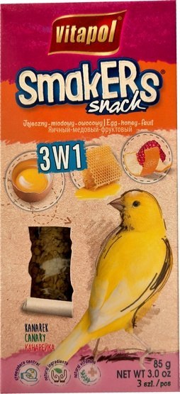 Vitapol Smakers dla kanarka - mix 3szt [2509]