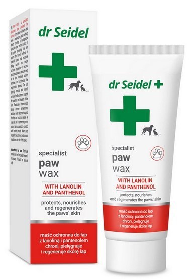 Dr Seidel Paw Wax maść ochronna do łap 65g