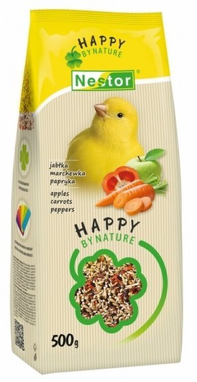 Nestor Pokarm Kanarek papryka, owoce, marchew 500g
