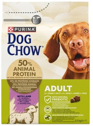 Purina Dog Chow Adult Jagnięcina 2,5kg