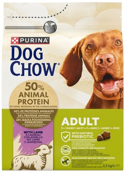 Purina Dog Chow Adult Jagnięcina 2,5kg