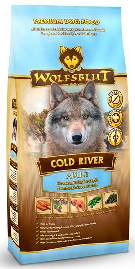 Wolfsblut Dog Cold River Adult - pstrąg i bataty 2kg