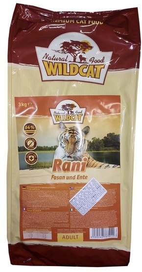 Wildcat Rani - bażant, kaczka i bataty 3kg