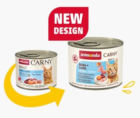 Animonda Carny Adult Kurczak + Łosoś puszka 200g