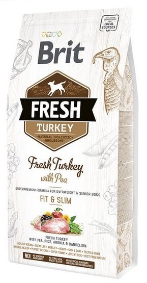 Brit Fresh Dog Adult Light Turkey & Pea 2,5kg