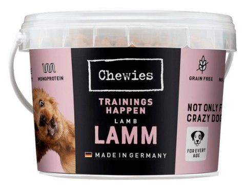 Chewies Trainings-Happen Trenerki Jagnięcina monobiałkowe, bezzbożowe wiaderko 300g