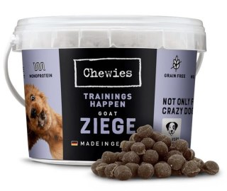 Chewies Trainings-Happen Trenerki Koza monobiałkowe, bezzbożowe wiaderko 300g