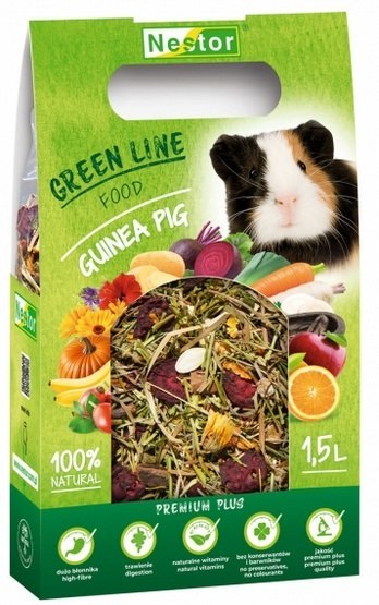 Nestor Pokarm Świnka morska Green Line 1500ml