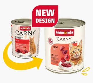 Animonda Carny Adult Wołowina puszka 800g