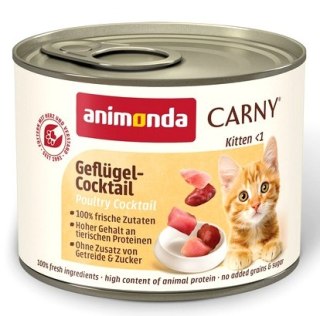 Animonda Carny Kitten Koktajl drobiowy puszka 200g