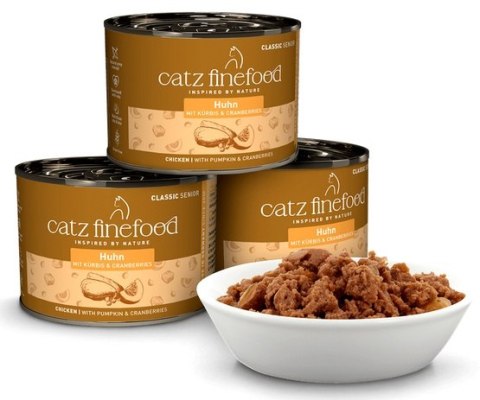 Catz Finefood Classic Senior Kurczak (Senior N.03) puszka 200g
