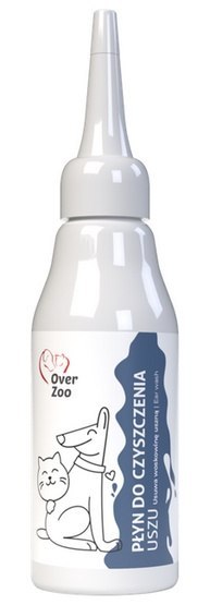 Over Zoo Płyn do czyszczenia uszu dla psa i kota 75ml