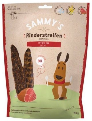 Sammy's Beef Strips - paski wołowiny 190g [termin ważności: 05.12.2026]