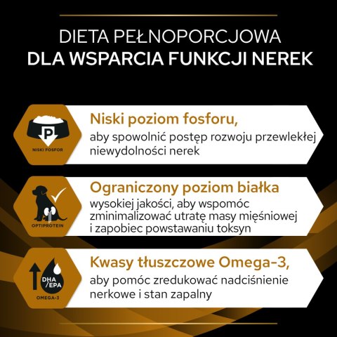 PRO PLAN Veterinary Diets NF Renal Function Karma Mokra Mus Dla Psa 400G PRO PLAN Veterinary Diets