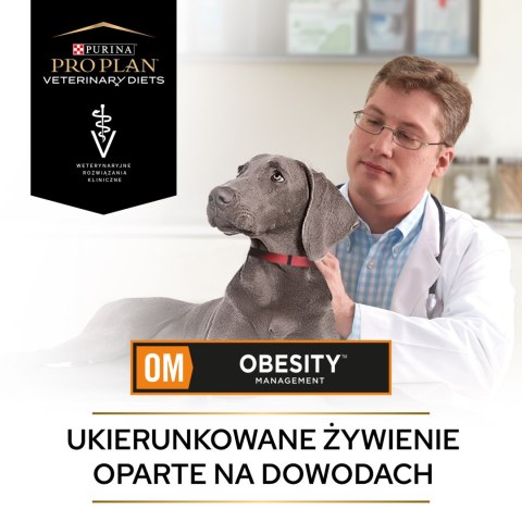 PRO PLAN Veterinary Diets OM Obesity Management Karma mokra dla psa mus 400g PRO PLAN Veterinary Diets