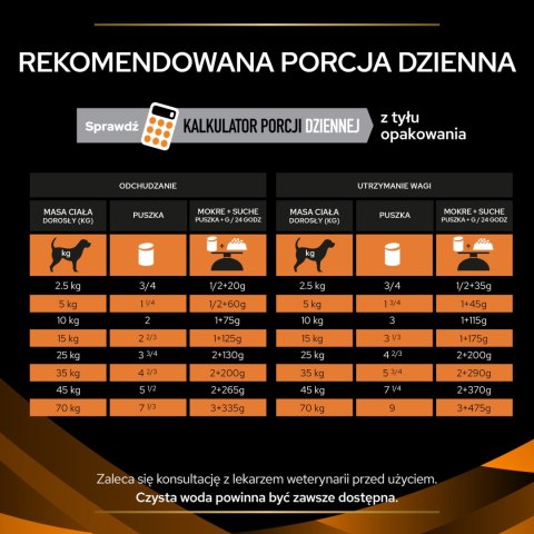 PRO PLAN Veterinary Diets OM Obesity Management Karma mokra dla psa mus 400g PRO PLAN Veterinary Diets