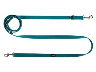 CHABA Smycz taśma regulowana M 16mm/260cm morska