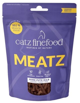 Catz Finefood Meatz Essential Mix - kurczak, indyk, cielęcina 45g