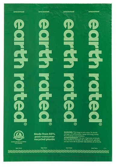 Earth Rated Woreczki ekologiczne do zbierania psich odchodów 8x15szt bezzapachowe