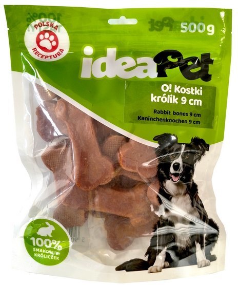 IdeaPet Kostki królik 9cm 500g