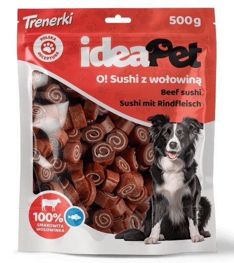 IdeaPet Sushi z wołowiną 500g