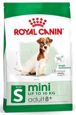 Royal Canin Mini Adult 8+ karma sucha dla psów starszych od 8 do 12 roku życia, ras małych 2kg
