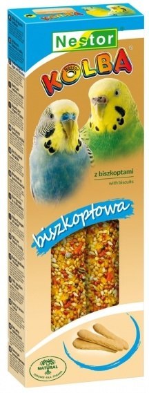 Nestor Kolba Papuga mała biszkoptowa 2szt