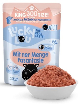 Lucky Lou Lifestage Adult Drób i bażant saszetka 300g
