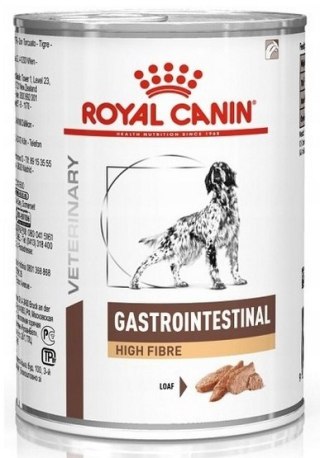 Royal Canin Veterinary Diet Canine Gastrointestinal High Fibre puszka 400g