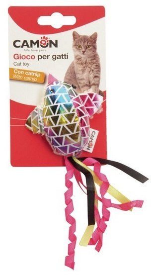 Camon Cat Toy Świecący ptak z kocimiętką