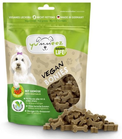 Yummeez Green Life Vegan Bonies Trenerki Kosteczki warzywne 175g