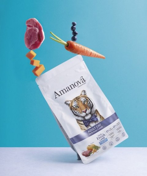 Amanova Cat Adult Delicious Lamb - jagnięcina 1,5kg