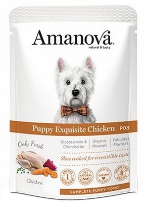 Amanova Dog Puppy Exquisite Chicken - kurczak saszetka 100g [P08]