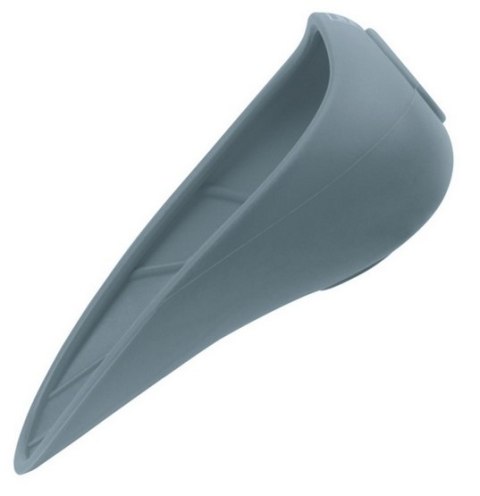 Collar WauDog Silicone Dysza do picia - końcówka 165x90mm szara
