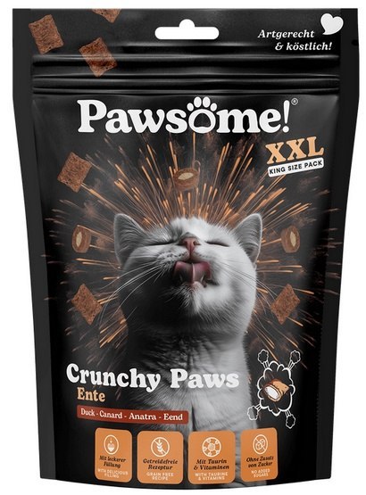 Pawsome Crunchy Paws Kaczka 150g