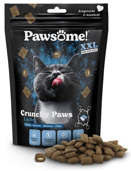 Pawsome Crunchy Paws Łosoś 150g