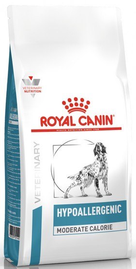 Royal Canin Veterinary Diet Canine Hypoallergenic Moderate Calorie 1,5kg