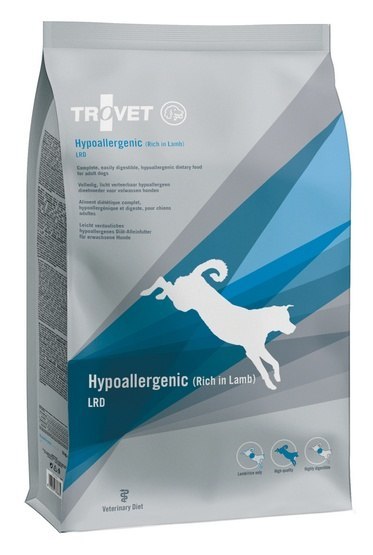Trovet LRD Hypoallergenic Jagnięcina dla psa 10kg